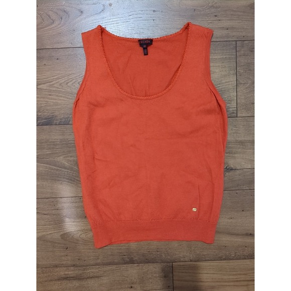Escada Tops - Escada Womens S/42 Made In Italy‎ Silk Cashmere Blend Tank Top